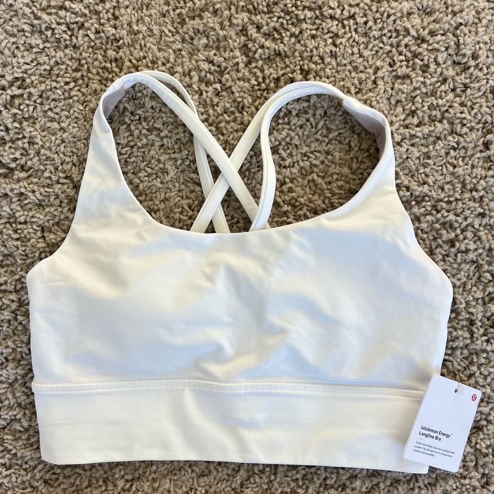 NWT Lululemon Energy Longline sports bra